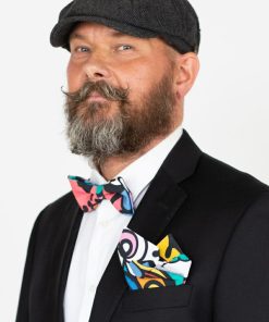 Miesten asusteet Keikari-Setti | Megakukkaralla | Mustapohjainen | Joulukauppa Miehille