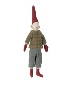 Maileg Maileg Mini Nisse | Raitapaitapoika | 2022 | Joulukauppa