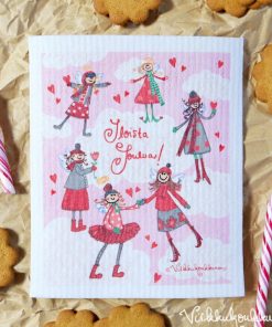 Tiskirätit Tiskiratti | Sokerienkeli | Iloista Joulua! | Joulukauppa