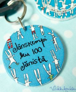 Avaimenperät Avaimenpera | Janskempi Ku 100 Janista | Puput | Paperitarvikkeet