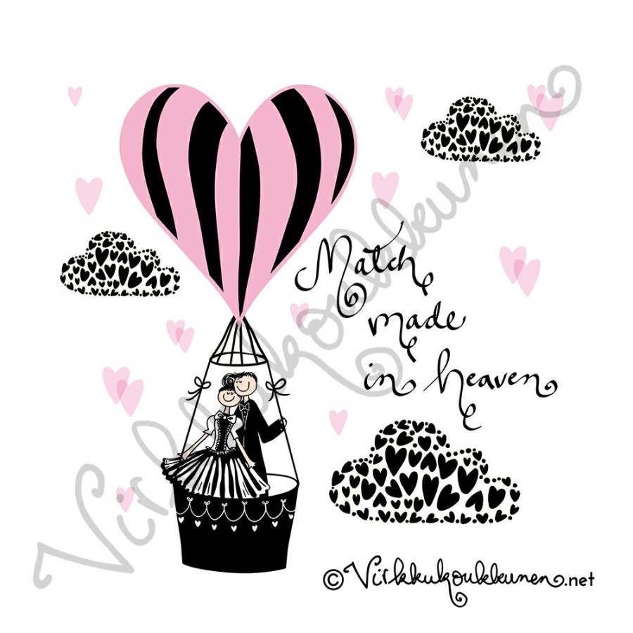 Magneetit Magneetti | Match Made In Heaven | Paperitarvikkeet