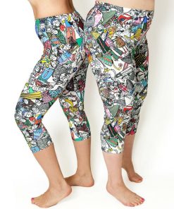Kaikki vaatteet ja asusteet Capri Leggingsit | Porukalla | Multi | Vaatteet
