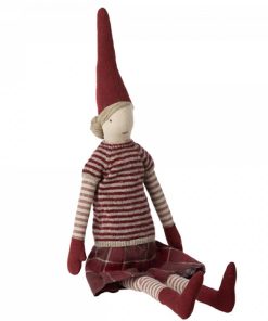 Maileg Maileg Medium Nisse | Raitapaitatytto | 2022 | Joulukauppa