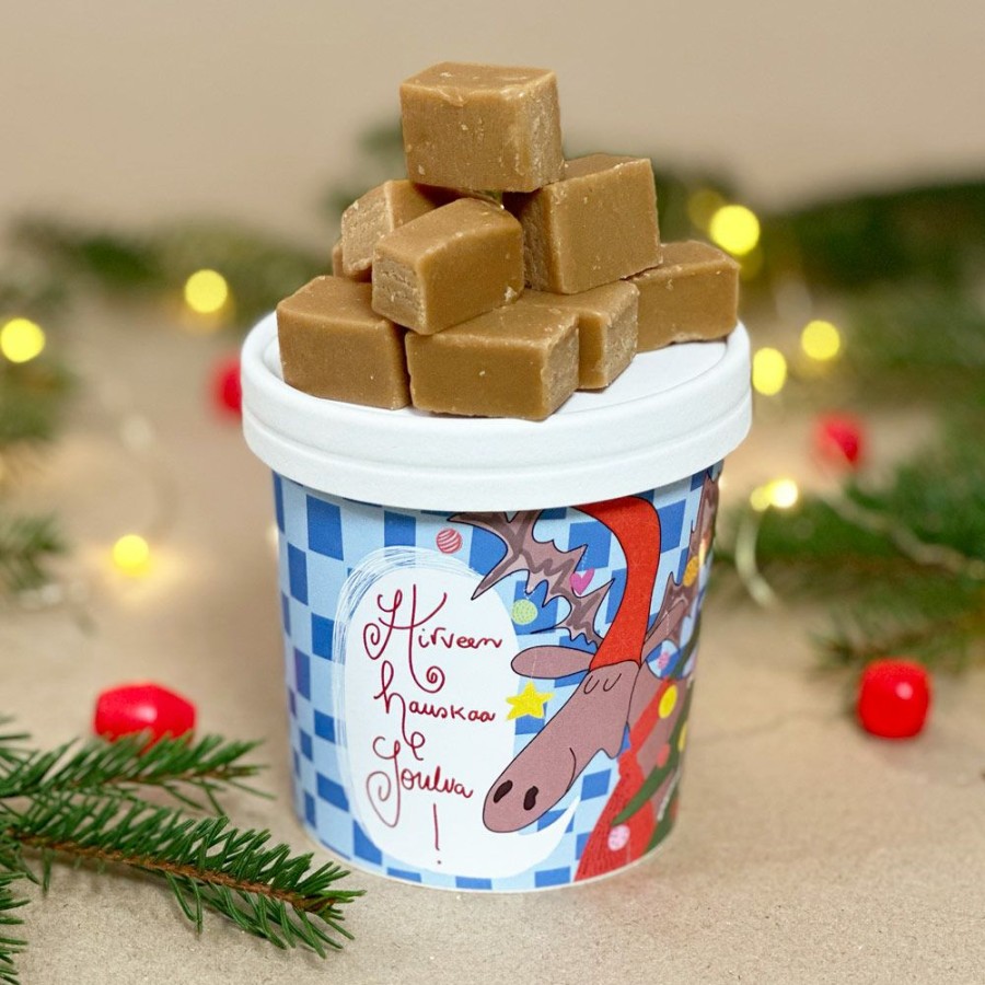 Herkut Fudge | Hirveen Hauskaa Joulua | Toffee | Joulukauppa Lahjoja Pikkubudjetilla